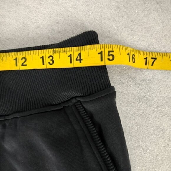 Under Armour Women's Elastic Waistband 2 Pocket Black Soft Fleece Pants Size M - Picture 6 of 10